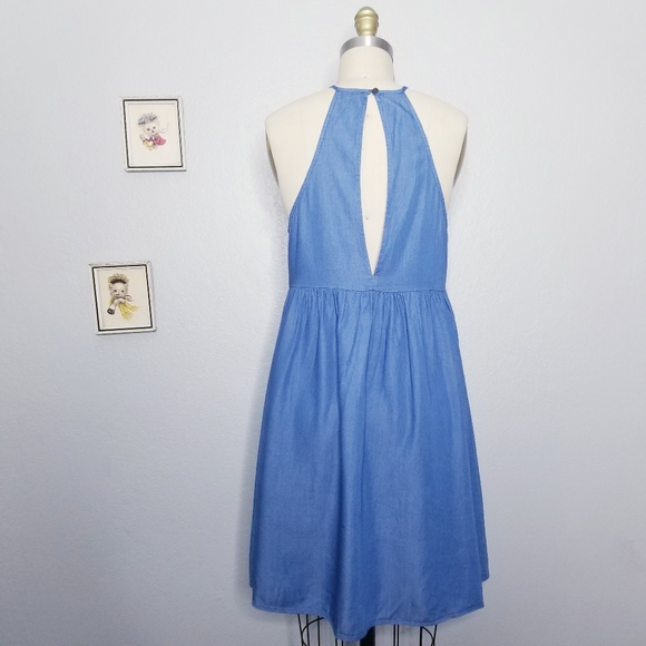 Altar'd state embroidered halter dress size small - Picture 3 of 6